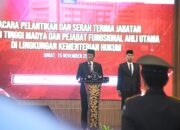 Melalui Pelantikan Pimti Madya, Kemenkumham Gorontalo Dukung Transformasi Kementerian Hukum