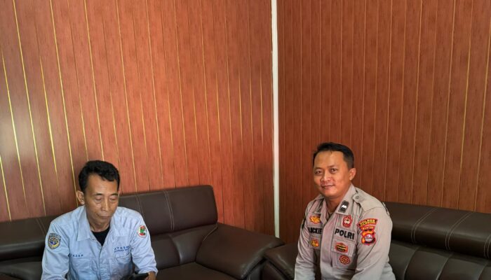 Polsek KSKP Banten Polres Cilegon Polda Banten Bincang Bersama Pekerja