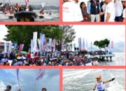 Perhelatan Aquabike Jetski World Championship 2024 di Waterfront City Pangururan Berlangsung Meriah