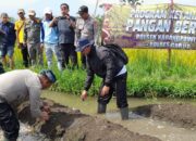 Dukung Program Ketahanan Pangan, Polsek Karangpawitan Manfaatkan Lahan Kosong