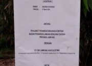 Formaki Desak APH Periksa Proyek Pencegahan Bencana Sungai Way Buatan Kelapa Tiga dan Way Pegantungan Yang Diduga Menyimpang