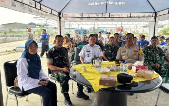 Polsek Koja Launching Gugus Tugas Polri dalam Rangka Dukung Ketahanan Pangan Secara Serentak dari Mabes Polri 