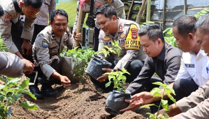 Polres Sumbawa Dukung Ketahanan Pangan Nasional, Kapolres: Sinergi adalah Kunci