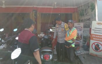 Polsek Cilegon Cegah preentif dengan himbauan antisipasi curanmor