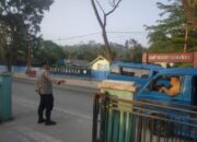 KASPKT 1 Polsek Cimarga Polres Lebak Strong Point Pagi Atur Lalin Sebrangkan Siswa