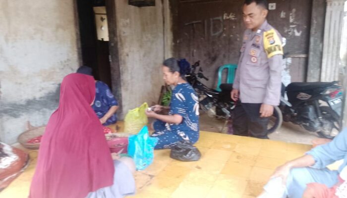 Bhabinkamtibmas Polsek Cinangka Polres Cilegon Wujudkan Kehadiran Polri