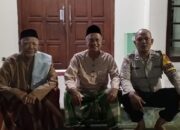 Silaturahim, Bhabinkamtibmas Polsek Ciwandan Rukun Dengan Pengurus DKM Masjid Lingkungan Binaan