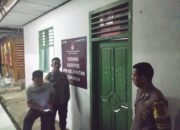 Anggota Piket Jaga Polsek Cimarga Polres Lebak Patroli Ke Kantor PPK Kecamatan Cimarga Guna Tercipta Situasi yang aman