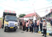 Pergeseran Logistik Pilkada Dari KPU Ke Masing-masing PPK Di Kawal Ketat Personel Polres Barsel