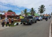 Tingkatkan Harkamtibmas Masa Pilkada, Personel Polres Barsel Rutin Patroli Kantor Penyelenggara Pemilu Kada