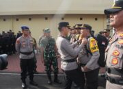 Polres Cilegon Gelar Apel Pergeseran Pasukan, Pastikan Keamanan TPS Pilkada 2024 Terjaga