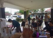Pastikan Aman,Personil Polsek Cileles Polres Lebak Laksanakan Pengamanan Pleno Penghitungan Suara Pemilukada 2024