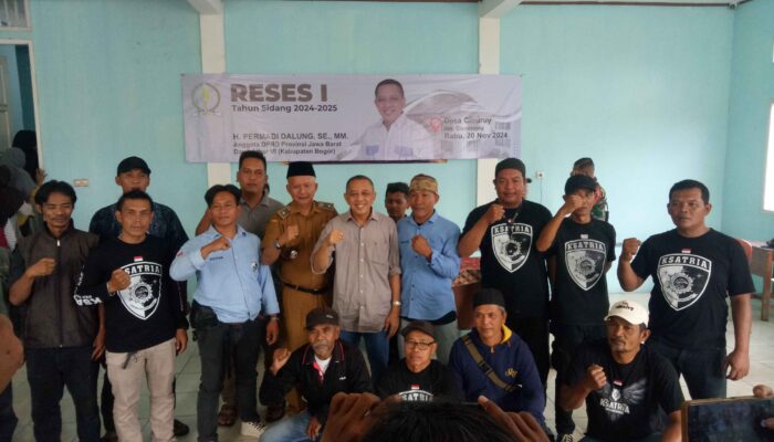 Reses Anggota DPRD Jabar H Permadi Dalung di Desa Ciburuy Warga Sampaikan Aspirasi Pembangunan Jalan dan Fasilitas Umum