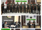 Danrem 043/Gatam Sambut Kunker Tim Pokja Kajian Strategis Sahli Kasad Bidang Sosbudkumham Dan Narkoba