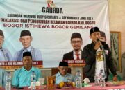 GARRDA Kabupaten Bogor Deklarasi Dukung Rudi Susmanto dan Jaro Ade Ajak Warga Aktif dalam Pilkada