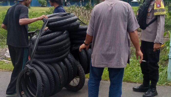 Patroli Dialogis Polsek Kapuas Hilir Sampaikan Pesan Kamtibmas Kepada Masyarakat