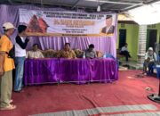 Dok M. Hadi Setiawan, SE, saat serap aspirasi.