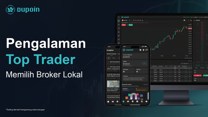 Top Trader Dupoin Trading di Broker Lokal Aman Tak Kalah dari Broker Luar