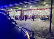 Patroli Malam Hari, Sat Samapta Polres Sukamara Sambangi Pertokoan dan Imbau Masyarakat untuk Tetap Waspada