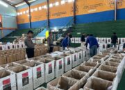 Jaga Keamanan Gudang Logistik KPU, Polres Kapuas Perketat Pengamanan