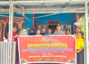 Minggu Kasih, Polsek Kapuas Barat Melakukan giat silahturahmi bersama jemaat desa Saka mangkahai GKE Mandomai