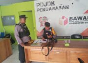 Pengamanan Maksimal: Personel Polres Sukamara Piket di Kantor Bawaslu Menjelang Pilkada