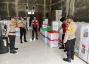 Polres Sukamara Cek Keamanan Gudang Logistik Pilkada, Pastikan Semua Terkendali