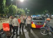 Kapolsek Rangkasbitung Patroli KRYD Di seputaran Alun-alun Alun Rangkasbitung Bersama Personil Polres Lebak