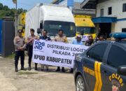 Polsek Pasar Kemis Polresta Tangerang Kawal Ketat Pendistribusian Logistik Pemilu 2024