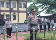 Pimpin Apel Pengecekan Pengamanan TPS, Ini 5 Pesan Kapolres Serang