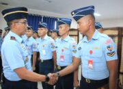 Danlanud Sultan Hasanuddin Resmi Tutup Pendidikan Latker Flight Control System Mechanical Basic Speciality Course Boeing 737