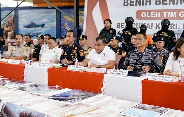 Bareskrim Polri : Gagalkan Penyelundupan 151 Ribu Benih Lobster di Perairan Bintan