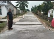 Pemerintah Desa Adi Luhur Panca Jaya Mesuji Realisasikan DD Untuk Pembangunan Rabat Beton Da