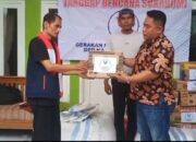 Peduli Bencana, DPD Partai Perubahan Kabupaten Sukabumi Berikan Bantuan