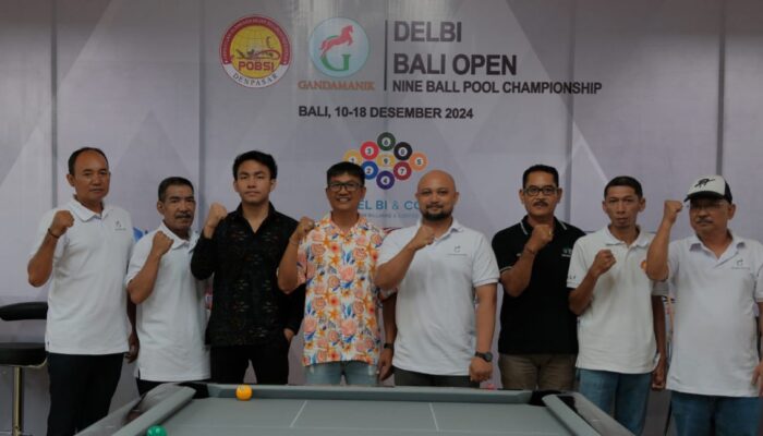 Turnamen Billiard ‘Delbi Ball Open 9 Bali Pool’ Berhadiah Rp 500 Juta Diikuti Ratusan Peserta