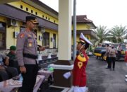 Sat Lantas Polres Bangka Tengah Beri Penghargaan untuk Polisi Cilik Segantara