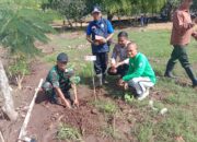 Sinergi Hijau: Koramil 1607-02/Empang dan KPH Empang Plampang Kembangkan Demplot Agroforestri di Desa Banda