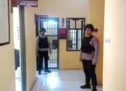 Polisi Amankan Polsek Cinangka dengan Sispam Mako