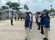 Polres Bangka Barat Gelar Apel Gabungan Pos Pam Pelayanan Terpadu Operasi Lilin Menumbing 2024