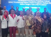 BKNDI,Bersama Direktorat Jendral Pembinaan Pelatihan Vokasi Dan Produktivitas Kemenaker Memberikan Pelatihan Dan Sertivikasi Tenaga Kerja Dapur Umum Untuk Program Makan Siang Gratis.