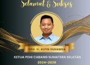 Drh. H. Alfin Suhanda Terpilih Sebagai Ketua PDHI Sumsel Periode 2024-2028