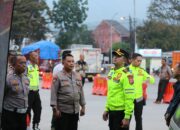 Kapolres Garut Kontrol Pengecekan Pos Pengamanan Natal dan Tahun Baru