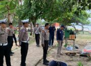 Polres Bangka Barat Ingatkan Wisatawan Waspadai Ombak Besar Saat Liburan di Pantai dalam Operasi Lilin Menumbing 2024