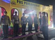 Cek Kesiapan Personel Ops Lilin Lodaya 2024, Pos Pam Kawali Apelkan Personel Piket di Malam Hari