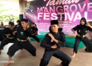 Pencak Silat Tjimande Tari Kolot Karuhun Banten Warnai Pembukaan Taman Mangrove Festival