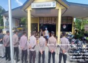 Apel Pagi Kapolsek Kapuas Hilir Sampaikan Beberapa Arahan Dan Penekanan Kepada personilnya