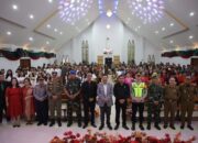 Bersama Forkopimda, Kapolres Garut Pantau Gereja Pada Malam Natal