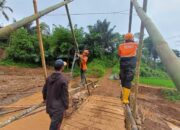 BAZNAS Bangun Tiga Jembatan di Desa Ciemas Pascabencana di Sukabumi