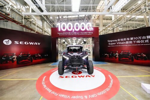 SEGWAY Powersports Hits Major Milestone