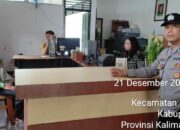 Berikan Rasa Aman, Polsek Kapuas Barat Lakukan Patroli Dialogis di Kantor Pos